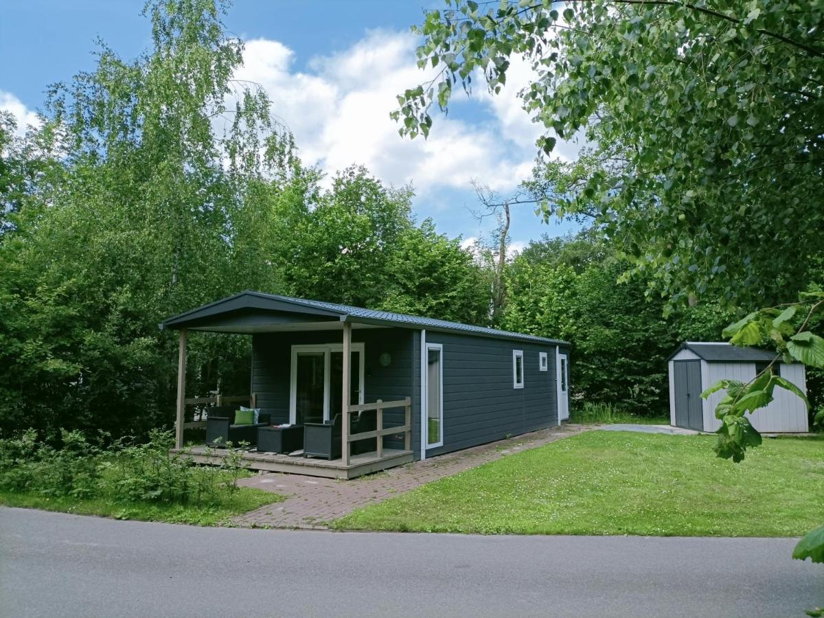 4P Chalet Tolve Met 4 Fietsen Vlakbij Natuurgebieden Drents Friese Wold, Fochteloerveen En Gevangenisdorp Veenhuizen Oosterwolde  Exteriér fotografie