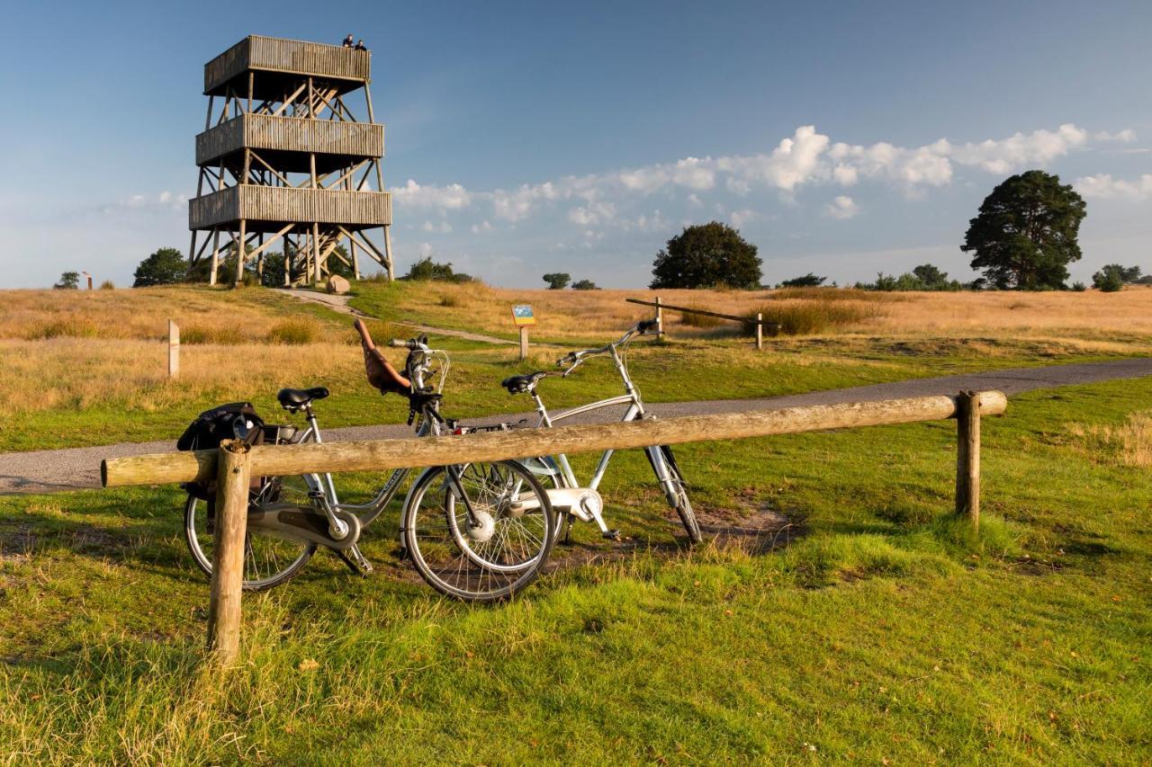 4P Chalet Tolve Met 4 Fietsen Vlakbij Natuurgebieden Drents Friese Wold, Fochteloerveen En Gevangenisdorp Veenhuizen Oosterwolde  Exteriér fotografie